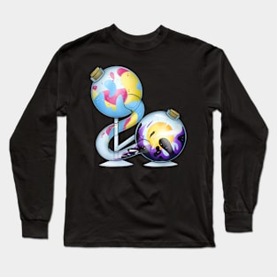 Pansexual and Non-Binary Pride Potion Long Sleeve T-Shirt